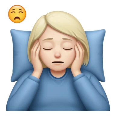 Sleep problems sticker