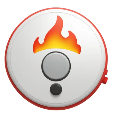 fire alarm sticker