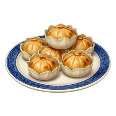 gyosa ball on plate sticker