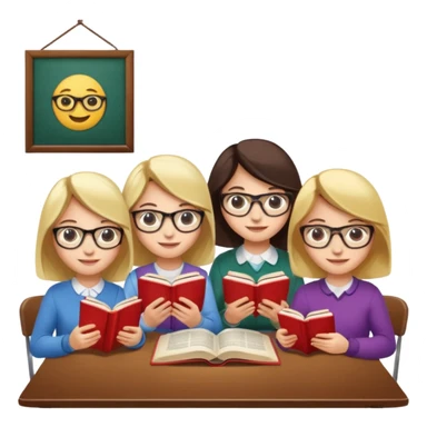 books club girls only under the table sticker