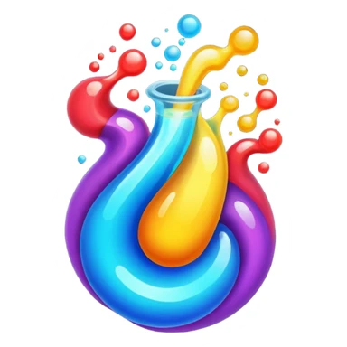 Chemical reaction  sticker