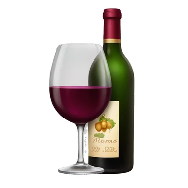 Fancy wine sticker