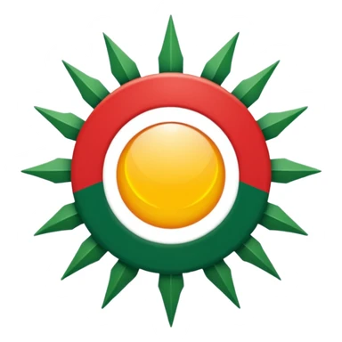 Kürdistan Bayrağı sticker