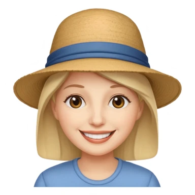 Mother with Hats sticker