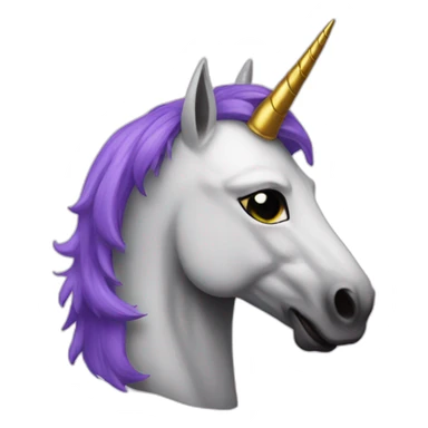 Unicorn batman sticker