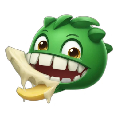 Bite volante sticker