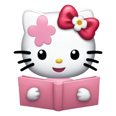 Hello kitty happy sticker