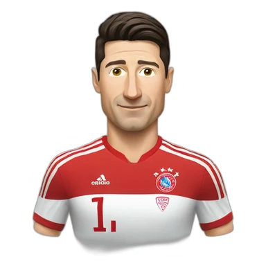 Robert Lewandowski sticker