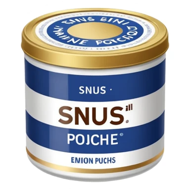 Snus nicotine pounches sticker
