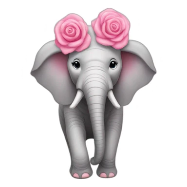 Éléphant en tutu rose sticker
