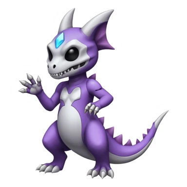 Marowak-Duskull-fusion sticker