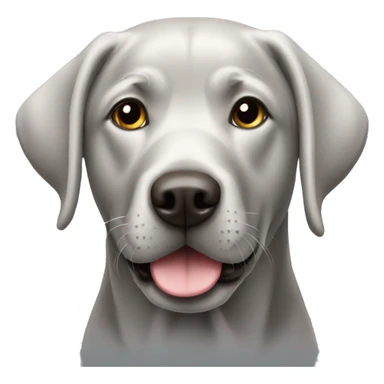 Silver Labrador  sticker