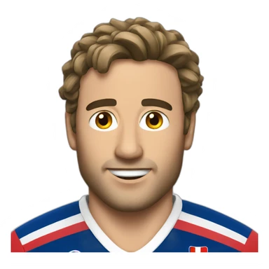 French rugbyman sticker