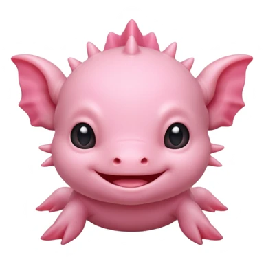 cute baby axelot  sticker