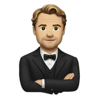 leonardo di caprio titanic sticker