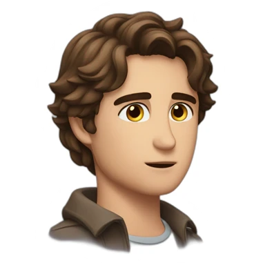 diego boneta thinking sticker