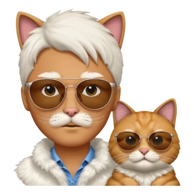 Can you make these emojis one 😎😼 sticker