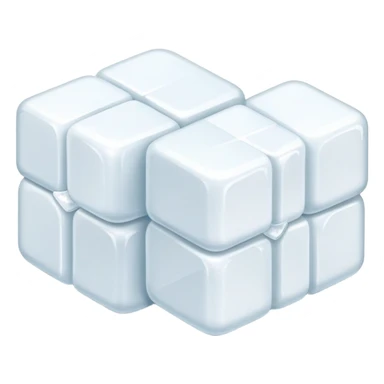 two sugar cubes sticker