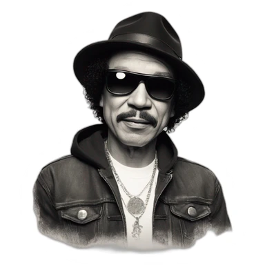 Menace-santana-rappeur-fr sticker