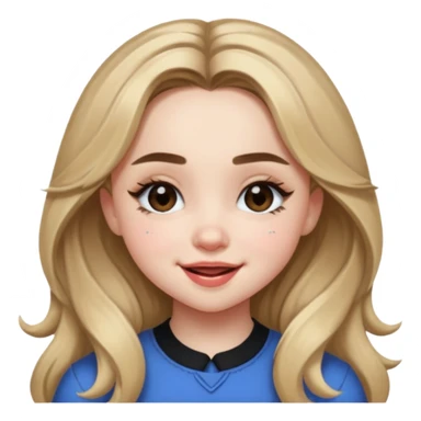 sabrina carpenter winking sticker