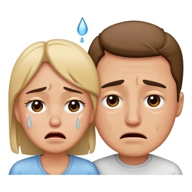 couple crying a lot😭😭😭😭😭 add tears 😭  sticker