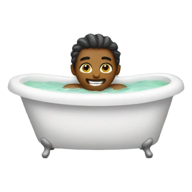 Relax in tub sticker