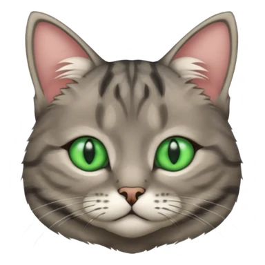 scottish cat with ears folded down sticker