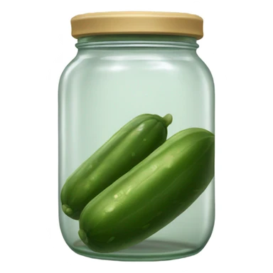 Pickle jar sticker
