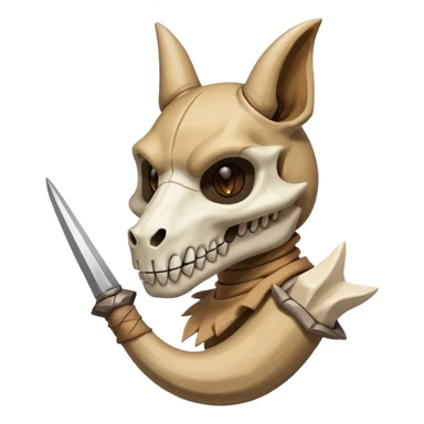 Marowak-Cubone-fusion sticker