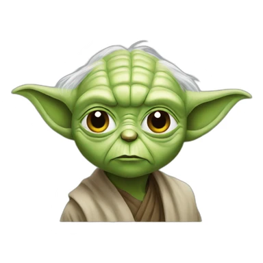Yoda with lean sticker