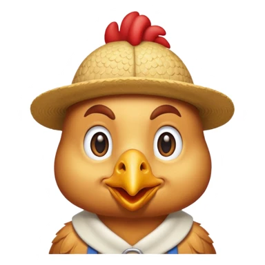 Chicken jockey sticker