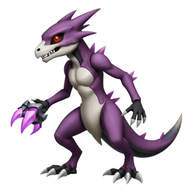 Duskull-Marowak-Darkrai-Genesect-Fakémon-fusion (full body) sticker
