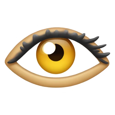 left eye with lashes emoji sticker