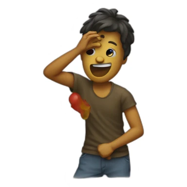 Personne qui dab sticker