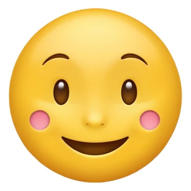 create yellow emoji with text 1C sticker