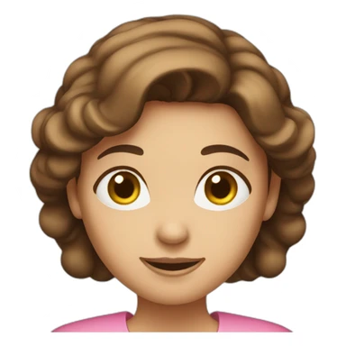 brown-hair-housewife sticker