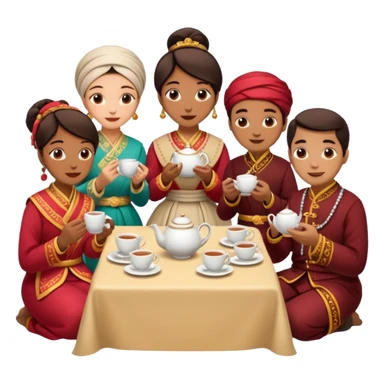 Tea time fikka sticker