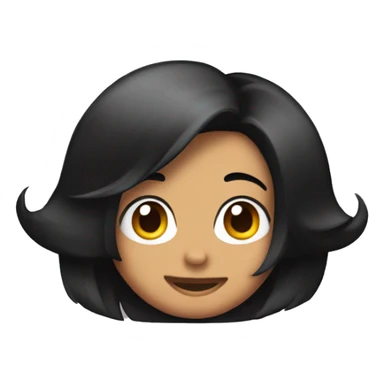 Bob haircut with Mickey Mouse ears sticker