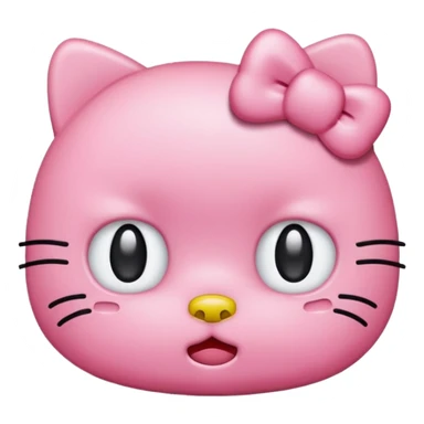 hello kitty crying emoji sticker