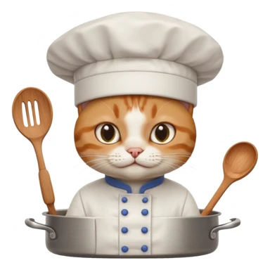 cat who is cooking guru sticker