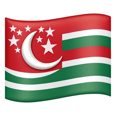 Chechen Flag, the flag 1991-1999 sticker