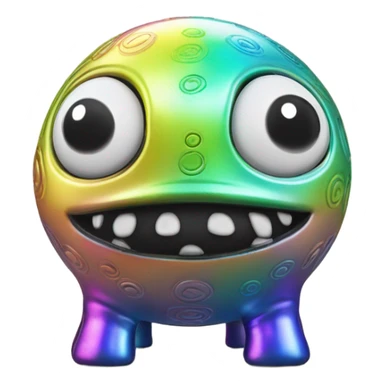 alien piggy bank money  sticker