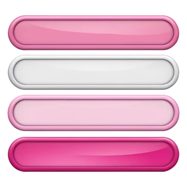 mix light pink dark pink and white girly internet seach bar logo sticker