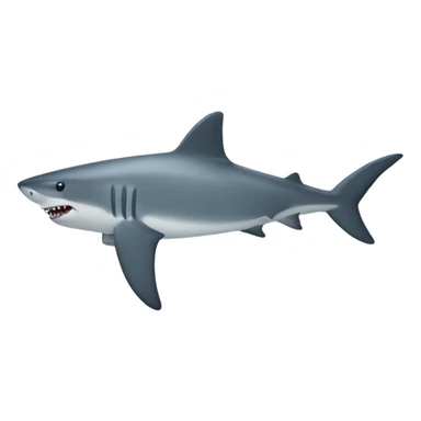 pregnant shark sticker