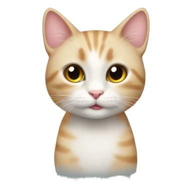 cute cat coquette sticker