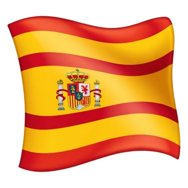 la bandera de españa pero con sus colores sticker