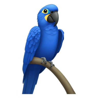 hyacinth Macaw sticker