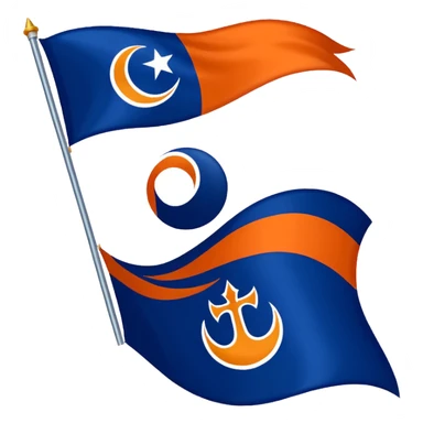 Gujrat titans flag sticker