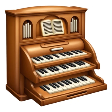 Emoji instrumento Órgão sticker