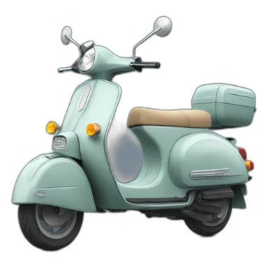 Scooter qui cabre sticker